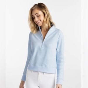 Travis Matthew | Women’s |  Mendocino | Sweatshirt | Half Zip | Light blue | S